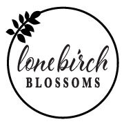 Lone Birch Blossoms